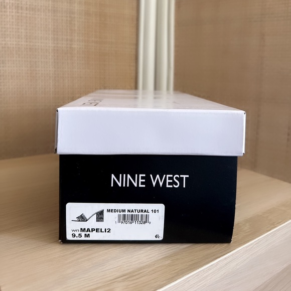 NWT Nine West Mapeli Heeled Slide Sandals Size 9.5 - Picture 4 of 8